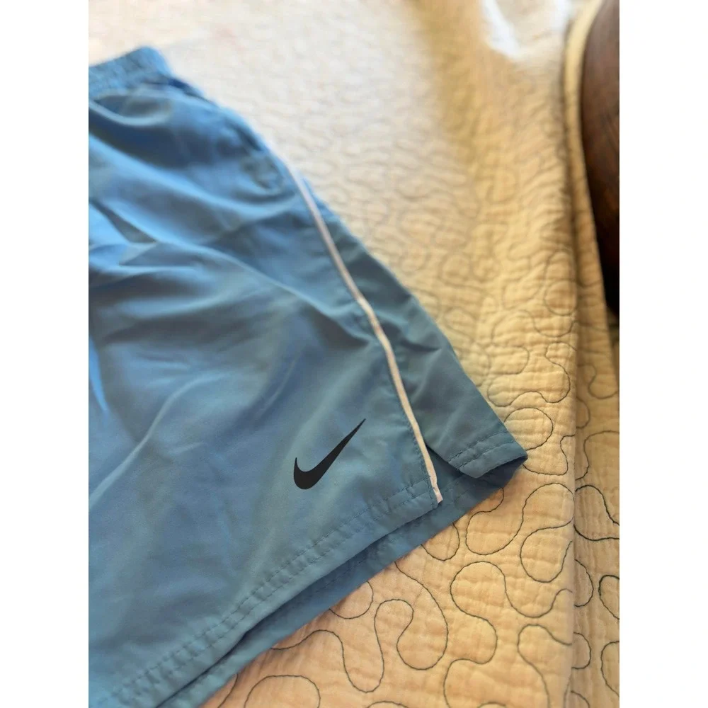 Nike Mens‎ Swim Trunks Light Blue Size XL